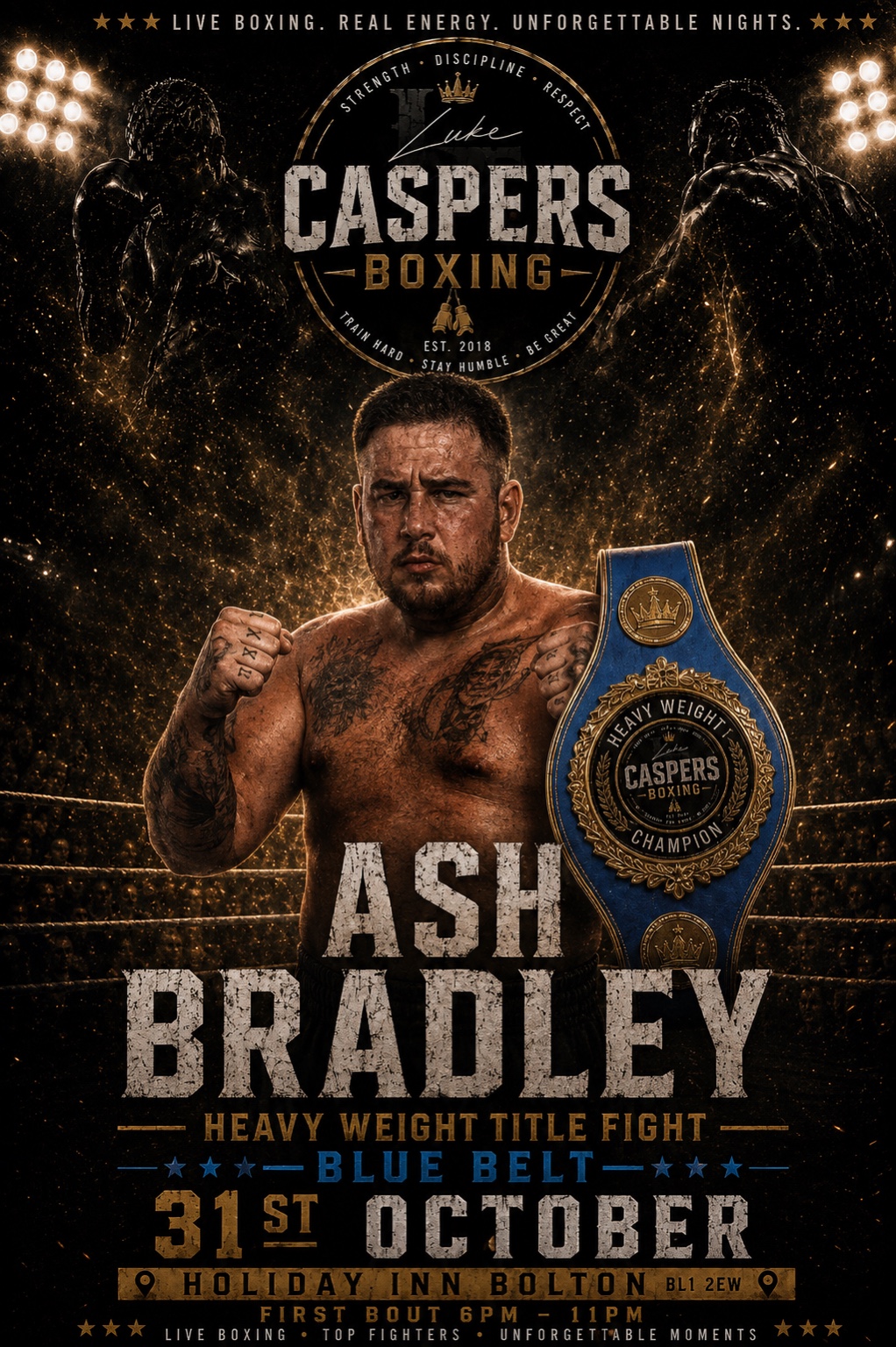 Ash Bradley fighter poster